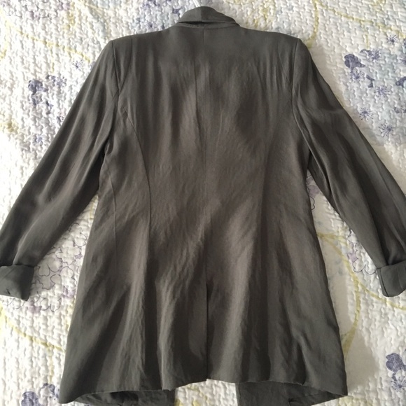 Gray Casual Blazer/Jacket - Picture 2 of 3